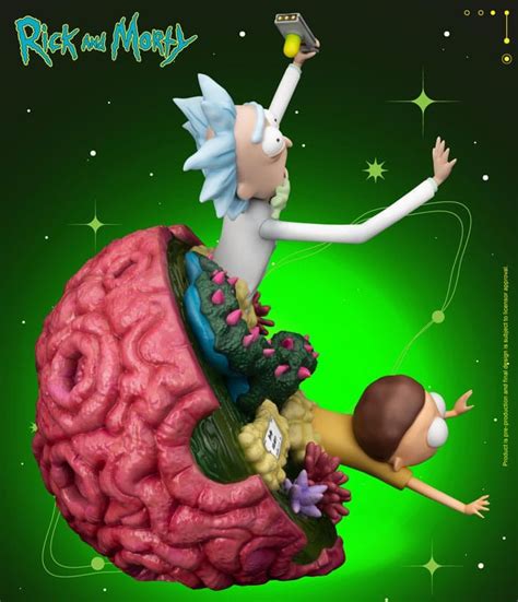 Rick And Morty Master Craft Statue 42 Cm Mycomics