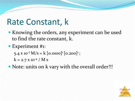 PPT Chapter 13 Chemical Kinetics PowerPoint Presentation Free