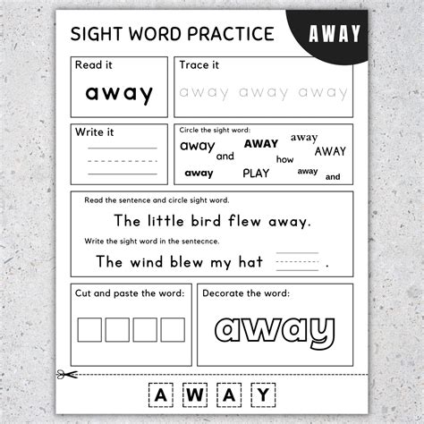 Fry Sight Word Bundle 1 1000 High Frequency Words Worksheets SET 1