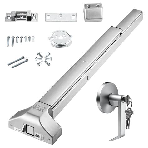 Bentism Push Bar Door Locks Panic Exit Device With Exterior Lever