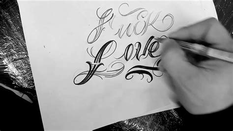 Letras Para Tatuar Como Hacer Drawing Chicano Lettering Letras De