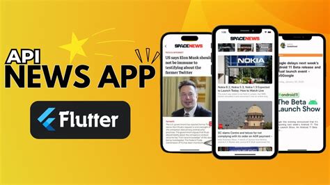 Flutter News App Using Newsapi Flutter Tutorial For Beginners Youtube