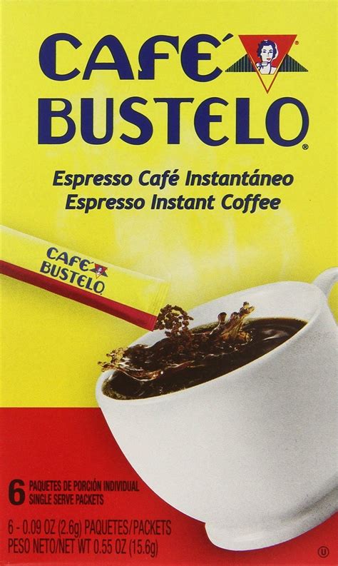 delicious  convenient cafe bustelo instant espresso coffee