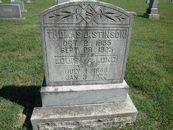 Thomas Jefferson Stinson Memorial Find A Grave