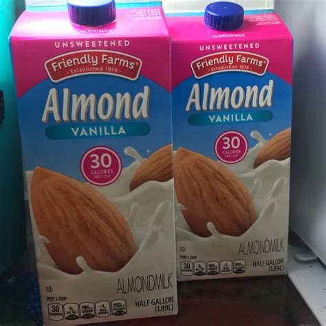 Friendly Farms Almond Milk Vanilla Unsweetened Reviews Abillion