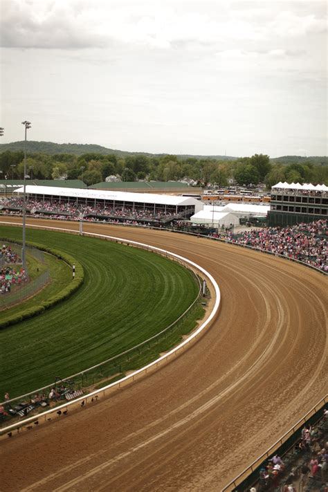 Kentucky Derby Horse Race Track