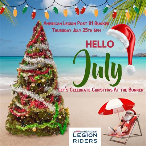 Christmas In July At The Bunker 2909 S Harbor City Blvd Melbourne Fl