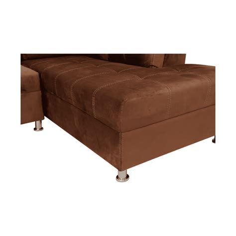 Sala Aranza Modular Chocolate Derika Muebles