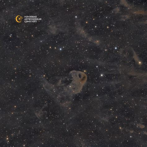 LBN 777 the baby eagle dumanlığı Həvəskar Astronomlar Cəmiyyəti