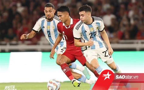 HLV Shin Tae Yong hài lòng khi Indonesia thua 2 bàn trước Argentina