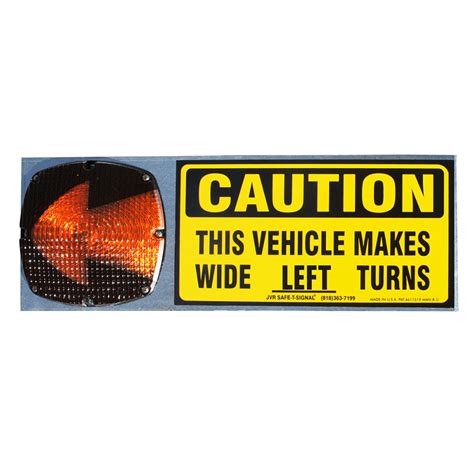 wide left turn light assembly ms carita safetruck