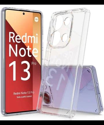 Xiaomi Poco M6 Pro Redmi Note 13 Pro 4G Hoesje Dun TPU Back Cover