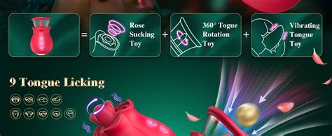 Amazon Sucking Vibrator Rose Sex Toy 3 In 1 Adult Sex Toys Removable Cup For Clit