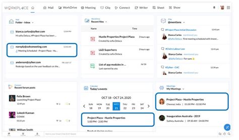 Zoho Debuts Workplace A Unified Cloud Workspace For Its Office Apps