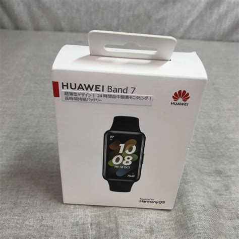 【目立った傷や汚れなし】huawei スマートウォッチ Band 7 フルビューディスプレイ1 47インチ 2週間持続バッテリー 心拍計