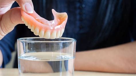 What Should I Soak My Dentures In At Night Dentist Answer