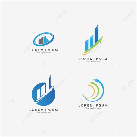 Business Finance Professional Logo Vector Arrow Success Sign Vector