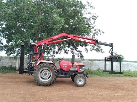 Sao Century Cck K Tractor Mounted Knuckle Boom Crane Platform