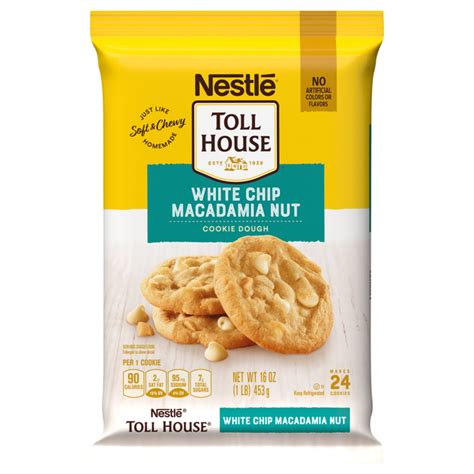 Save On Nestle Toll House White Chip Macadamia Nut Cookie Dough Ct