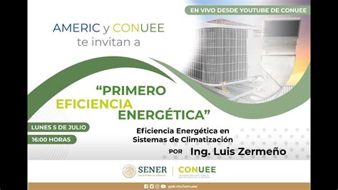 Primero Eficiencia Energética Sistemas de Climatización YouTube