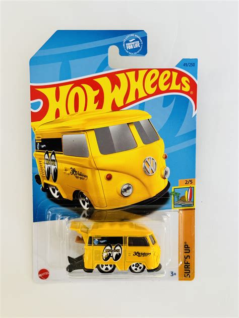 Hot Wheels 49 Mooneyes Kool Kombi Yellow