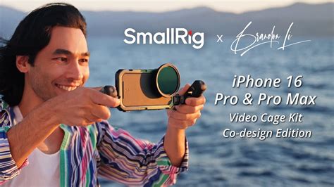 SmallRig X Brandon Li Mobile Video Kit For IPhone 16 Pro Series Co