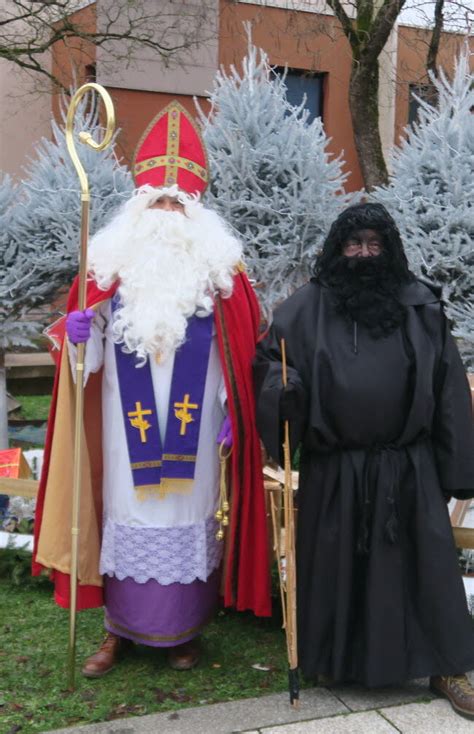 Ser Mange Erzange Saint Nicolas Et Le P Re Fouettard Sont Arriv S