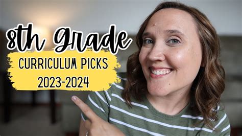 Homeschool Curriculum Picks 2023 2024 8th Grade Curriculum Choices