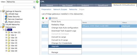 HOW TO Upgrade VMware VCloud Networking And Security VShield Manager