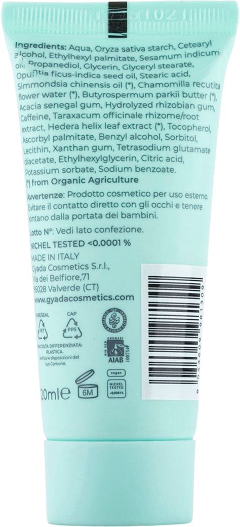 Gyada Cosmetics Eye Cream Mask Ml Ecco Verde Online Shop