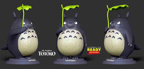 Totoro Fanart - 3D Model by Sinh Nguyen