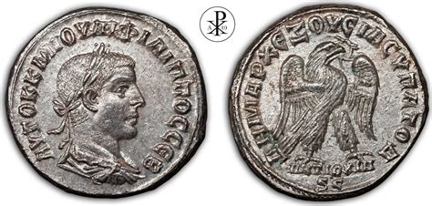 Seleucis And Pieria Tetradrachm Ad Philippus Ii Caesar Prieur