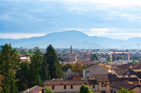 Città Alta Górne Miasto W Bergamo Zwiedzanie