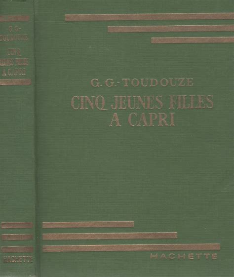 Amazon Fr Cinq Jeunes Filles Capri Toudouze Georges G Livres