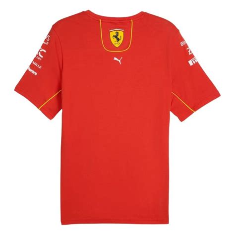 Adult 2024 Ferrari Team T Shirt Pole Position