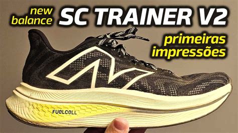 new balance SC TRAINER v2 Primeiras Impressões YouTube