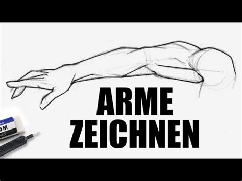 Arme RICHTIG zeichnen Anatomie für Anfänger Zeichnen Manga malen