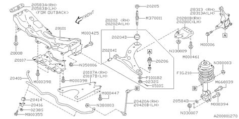 2021 Subaru Outback Front Suspension Subaru Parts Deal