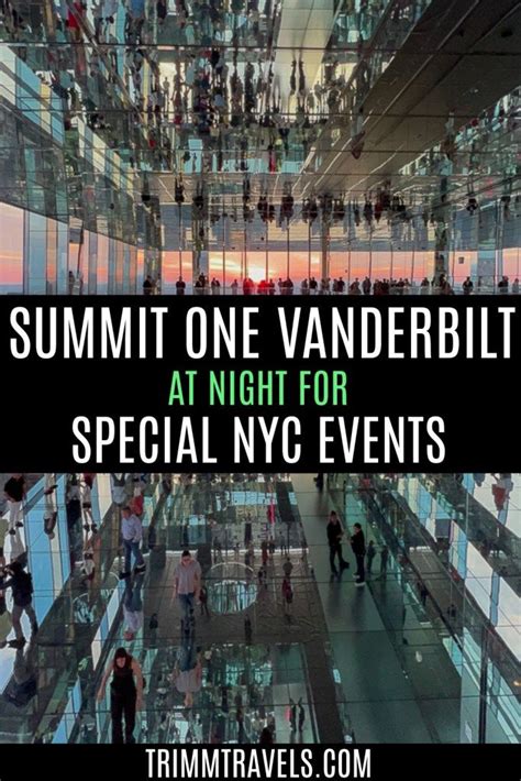 SUMMIT One Vanderbilt at Night for Special NYC Events in 2023 | Travel ...