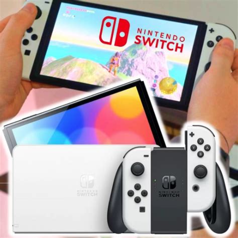 Console Nintendo Switch Oled Branco Nacional Wt Promo Es