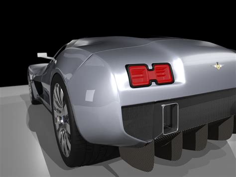 Gumpert tornante concept car rear view by Cyberniee on DeviantArt