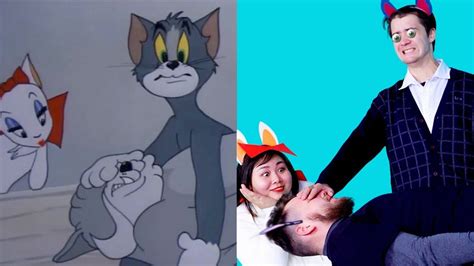 Tom Jerry Pink Panther Cartoon Characters In Real Life Funny