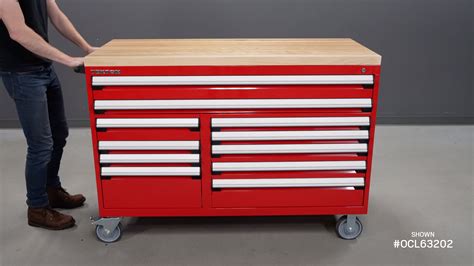 7-Drawer Tool Cabinet, Red (60 W x 27 D x 41.5 H in.) | TEKTON