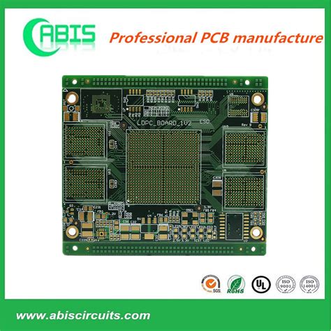 8 Layers Industrial Control System Main Board Multilayer Circuit Board