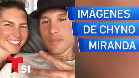 Primeras Im Genes De Chyno Miranda Tras Anunciarse Su Enfermedad Youtube