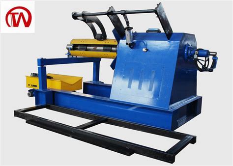 Fully Automatic Hydraulic Coil Decoiler High Precision 10 Tons Loading