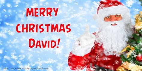 David Greetings Cards For Christmas