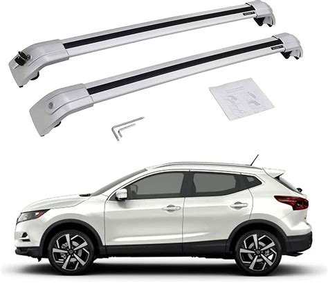 LCTLYQ Barre Portapacchi Portatutto Auto Per Nissan Qashqai Rouge Sport