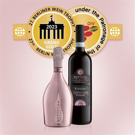 Berliner Wein Trophy 2023 Two Medals For Bottega Wines