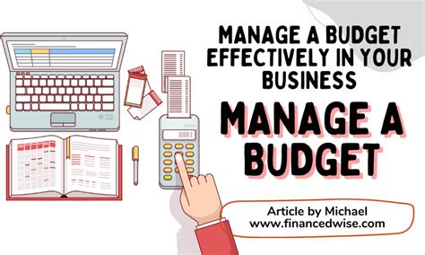 Manage A Budget Effectively In Your Business FinancedWise